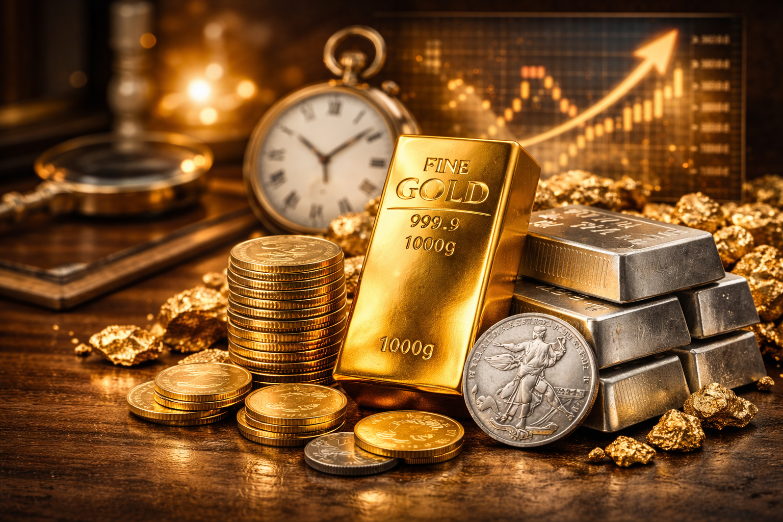 Edelmetallsparplan – Gold und Silber als Sachwerte, online abschließen in Grevenbroich